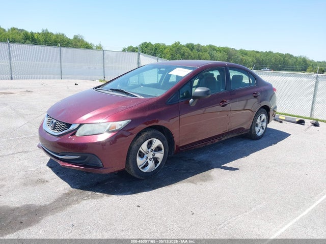 45091165 :رقم المزاد ، 19XFB2F51DE068453 vin ، 2013 Honda Civic Lx مزاد بيع