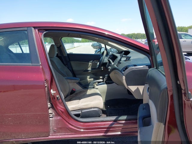 45091165 :رقم المزاد ، 19XFB2F51DE068453 vin ، 2013 Honda Civic Lx مزاد بيع