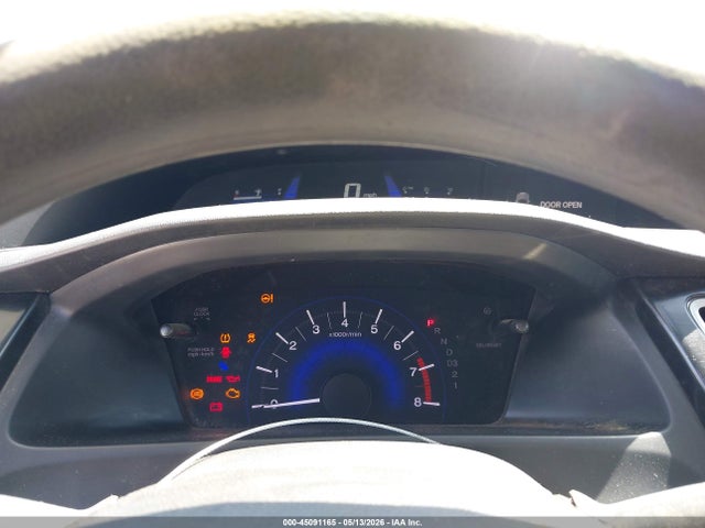 45091165 :رقم المزاد ، 19XFB2F51DE068453 vin ، 2013 Honda Civic Lx مزاد بيع