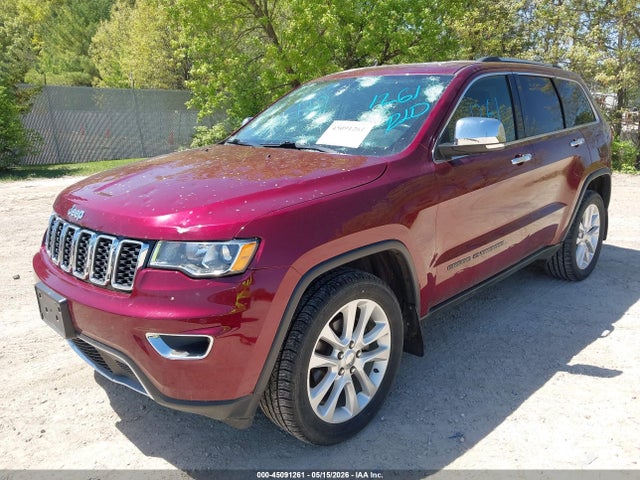 2017 Jeep Grand Cherokee Limited 4x4 მანქანა იყიდება აუქციონზე, vin: 1C4RJFBG8HC607551, აუქციონის ნომერი: 45091261