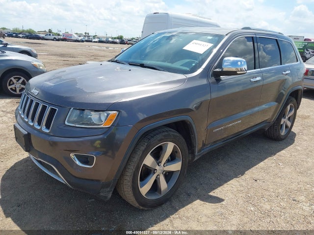 Продажа на аукционе авто 2015 Jeep Grand Cherokee Limited, vin: 1C4RJEBG6FC714041, номер лота: 45091327