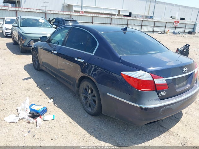 2012 Hyundai Genesis 3.8 მანქანა იყიდება აუქციონზე, vin: KMHGC4DD3CU177340, აუქციონის ნომერი: 45091358