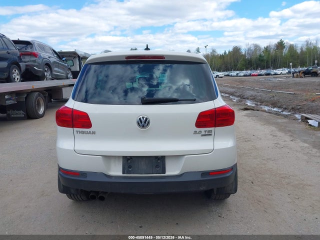 2013 Volkswagen Tiguan Se მანქანა იყიდება აუქციონზე, vin: WVGBV3AX5DW578293, აუქციონის ნომერი: 45091449