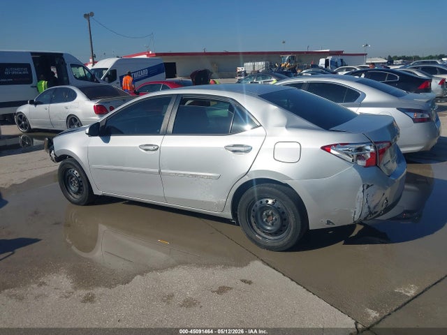 Aukcja sprzedaży 2016 Toyota Corolla Le, vin: 5YFBURHE3GP547104, numer aukcji: 45091464