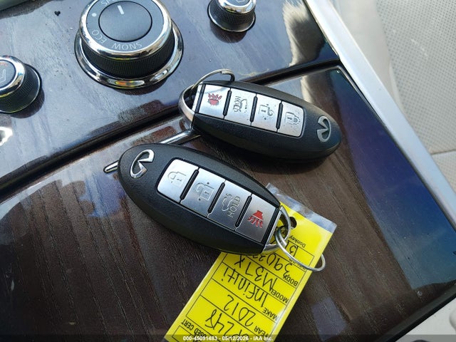 Продаж на аукціоні авто 2012 Infiniti M37x, vin: JN1BY1AR1CM390336, номер лоту: 45091483