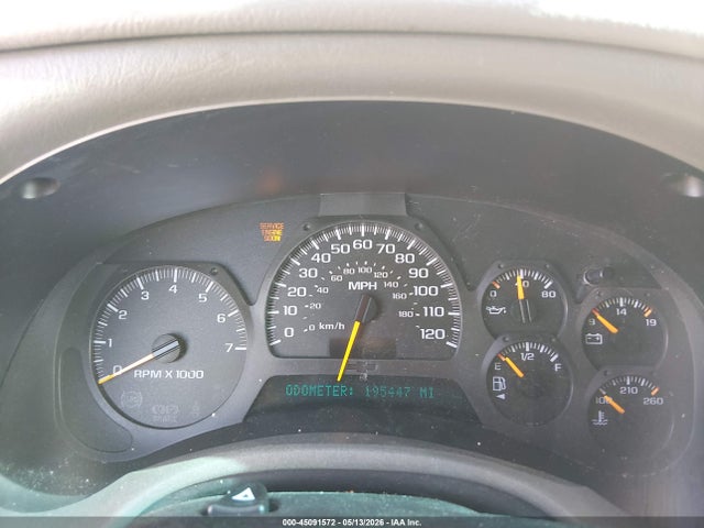 45091572 :رقم المزاد ، 1GNDT13S232270987 vin ، 2003 Chevrolet Trailblazer Lt مزاد بيع