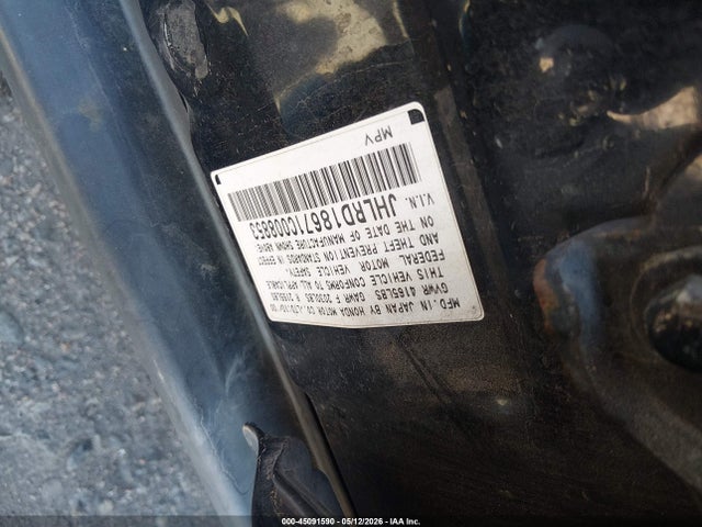 Продаж на аукціоні авто 2001 Honda Cr-v Ex, vin: JHLRD18671C008853, номер лоту: 45091590