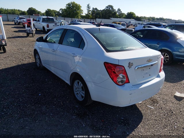 Aukcja sprzedaży 2013 Chevrolet Sonic Lt Auto, vin: 1G1JC5SH1D4241651, numer aukcji: 45091630
