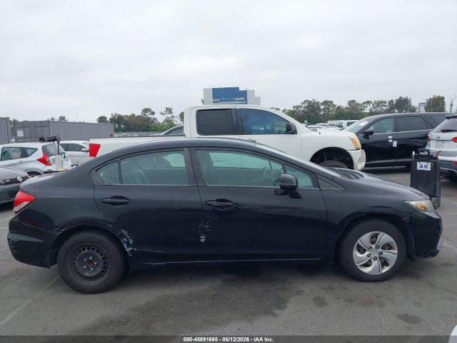 Aukcja sprzedaży 2013 Honda Civic Lx, vin: 19XFB2F5XDE276007, numer aukcji: 45091665