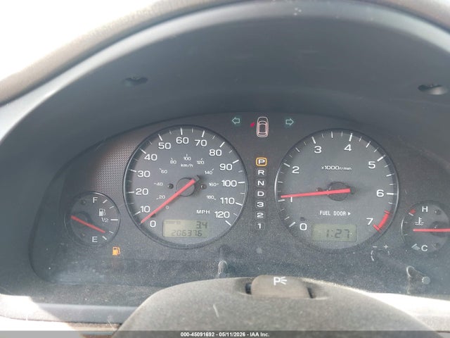 45091692 :رقم المزاد ، 4S3BH806027606641 vin ، 2002 Subaru Outback H6-3.0 L.l. Bean Edition مزاد بيع