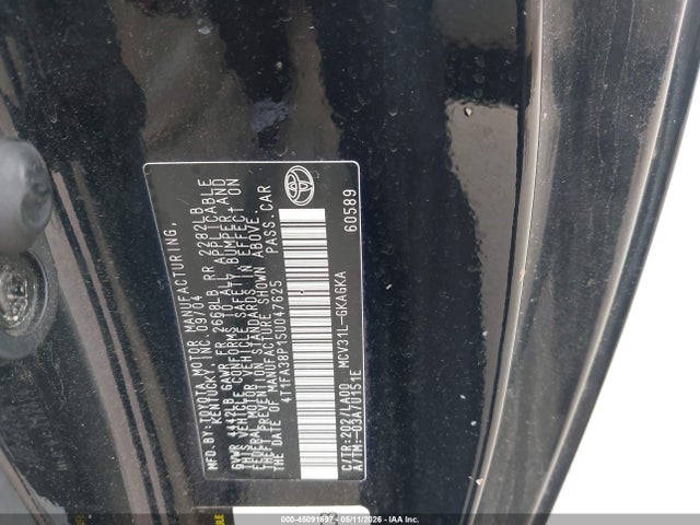 Aukcja sprzedaży 2005 Toyota Camry Solara Sle, vin: 4T1FA38P15U047625, numer aukcji: 45091697
