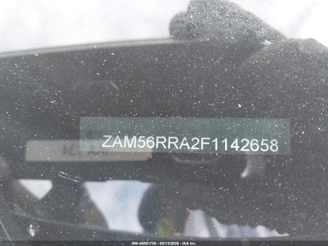 Aukcja sprzedaży 2015 Maserati Quattroporte S Q4, vin: ZAM56RRA2F1142658, numer aukcji: 45091750