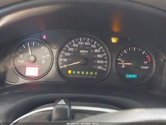 Aukcja sprzedaży 2001 Chevrolet Venture Plus, vin: 1GNDU03E81D259723, numer aukcji: 45091772