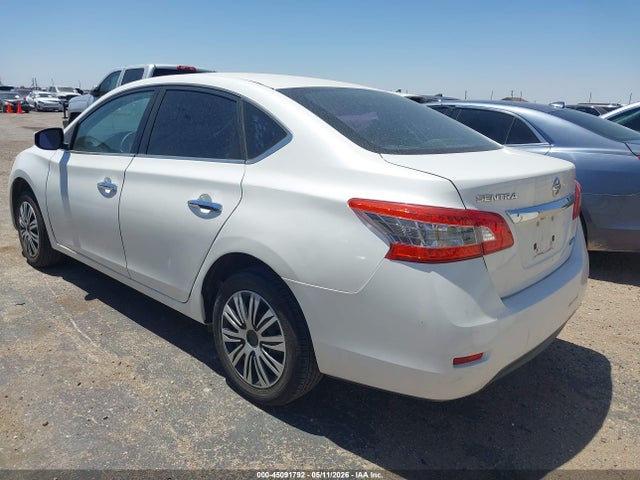 Продаж на аукціоні авто 2014 Nissan Sentra Fe+ S/fe+ Sv/s/sl/sr/sv, vin: 3N1AB7AP1EL664047, номер лоту: 45091792