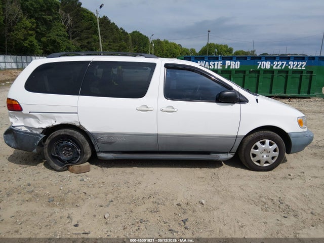 2000 Toyota Sienna Le მანქანა იყიდება აუქციონზე, vin: 4T3ZF13C8YU193328, აუქციონის ნომერი: 45091821