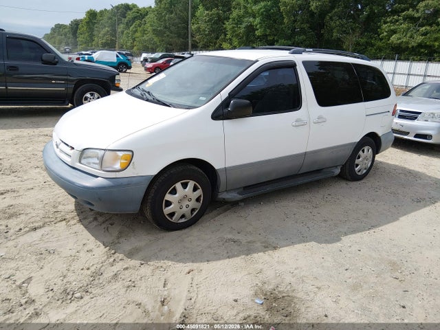 2000 Toyota Sienna Le მანქანა იყიდება აუქციონზე, vin: 4T3ZF13C8YU193328, აუქციონის ნომერი: 45091821