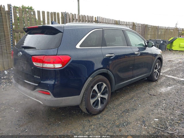 45091885 :رقم المزاد ، 5XYPH4A52GG105782 vin ، 2016 Kia Sorento 3.3l Ex مزاد بيع