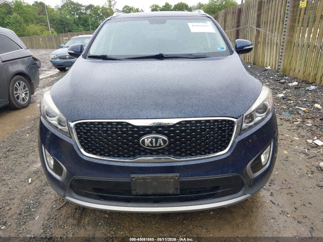 45091885 :رقم المزاد ، 5XYPH4A52GG105782 vin ، 2016 Kia Sorento 3.3l Ex مزاد بيع