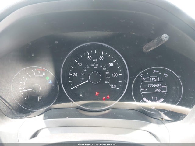 Aukcja sprzedaży 2019 Honda Hr-v Lx, vin: 3CZRU5H32KM719204, numer aukcji: 45092023