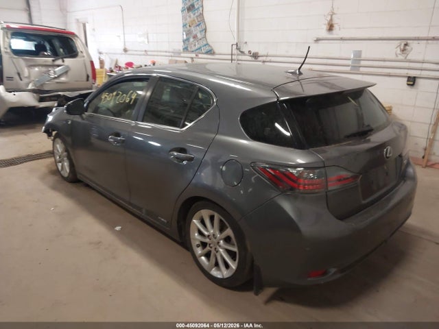 2012 Lexus Ct 200h Premium მანქანა იყიდება აუქციონზე, vin: JTHKD5BH2C2058874, აუქციონის ნომერი: 45092064