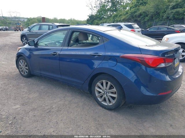2015 Hyundai Elantra Se მანქანა იყიდება აუქციონზე, vin: 5NPDH4AE6FH584900, აუქციონის ნომერი: 45092199