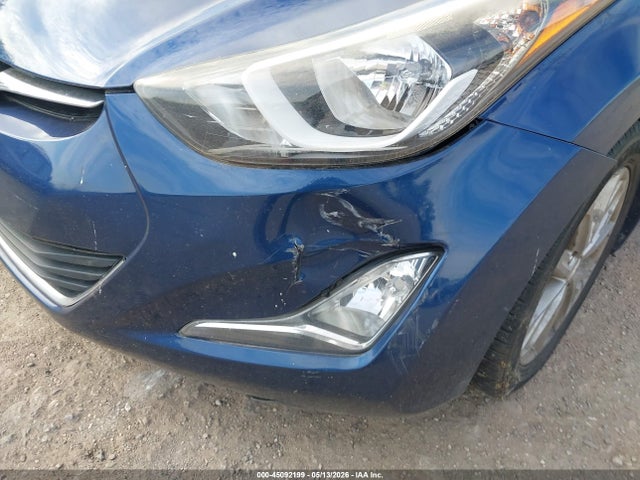 2015 Hyundai Elantra Se მანქანა იყიდება აუქციონზე, vin: 5NPDH4AE6FH584900, აუქციონის ნომერი: 45092199