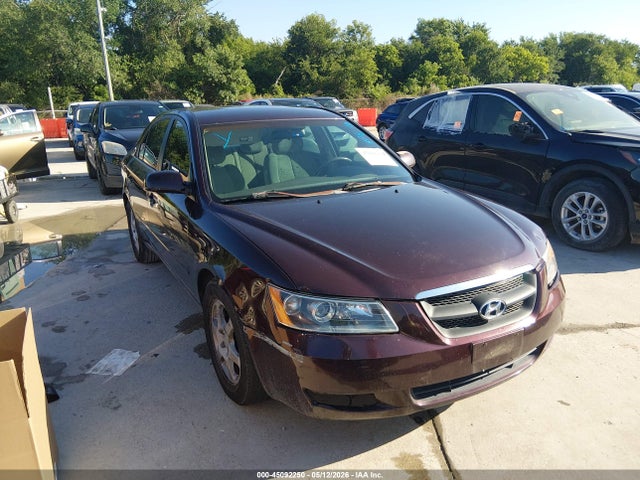 2006 Hyundai Sonata Gls V6/lx V6 მანქანა იყიდება აუქციონზე, vin: 5NPEU46F56H073051, აუქციონის ნომერი: 45092250