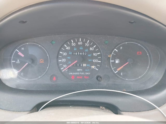 45092310 :رقم المزاد ، 1Y1SK5265SZ092685 vin ، 1995 Geo Prizm Lsi مزاد بيع