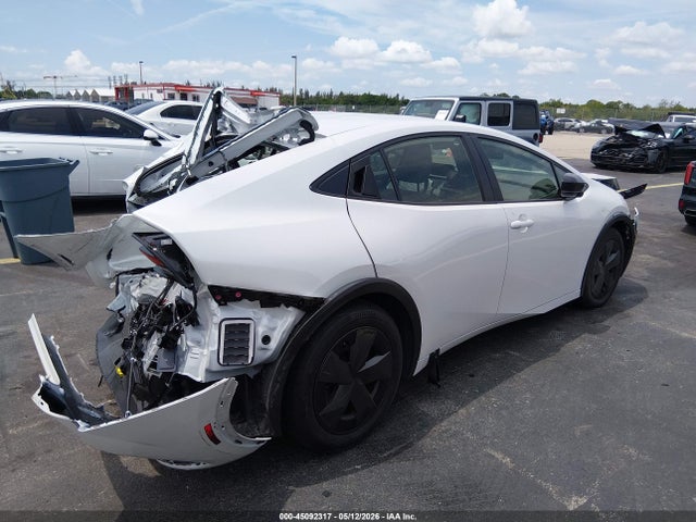 45092317 :رقم المزاد ، JTDACAAU7S3055730 vin ، 2025 Toyota Prius Le مزاد بيع