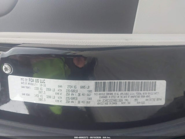 Продажа на аукционе авто 2017 Chrysler Pacifica Touring-l Plus, vin: 2C4RC1EG7HR611624, номер лота: 45092372