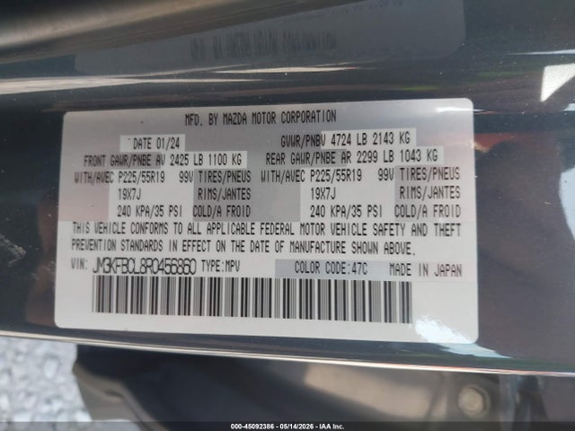 JM3KFBCL8R0456860 Mazda Cx-5 2.5 S Carbon Edition