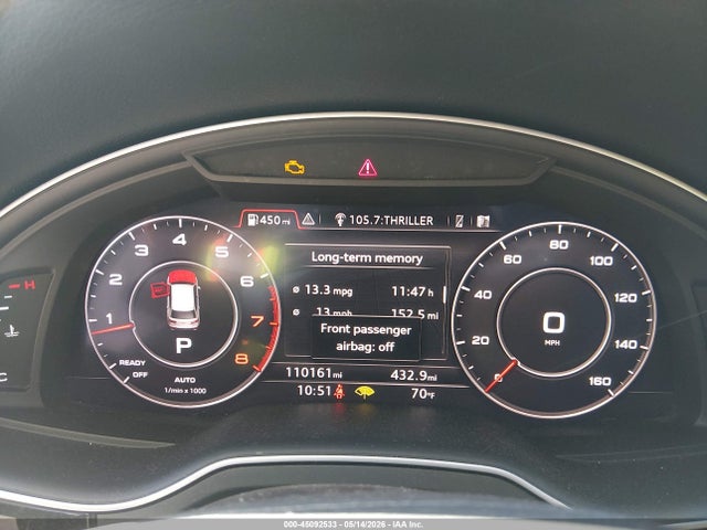 Продажа на аукционе авто 2017 Audi Q7 3.0t Premium, vin: WA1LAAF74HD030590, номер лота: 45092533