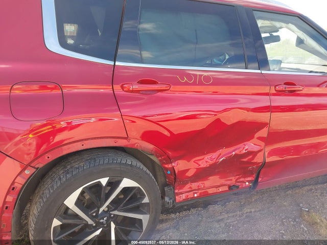 2022 Mitsubishi Outlander მანქანა იყიდება აუქციონზე, vin: JA4J4VA85NZ088437, აუქციონის ნომერი: 45092537