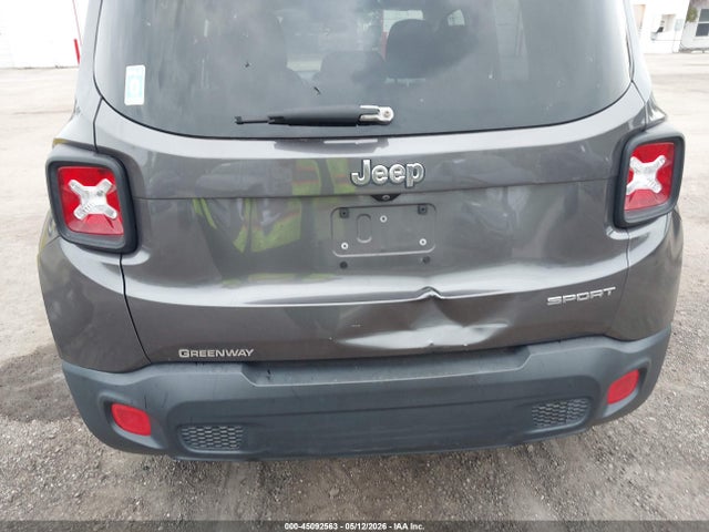 Продаж на аукціоні авто 2016 Jeep Renegade Sport, vin: ZACCJAAT1GPE29063, номер лоту: 45092563
