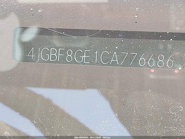 Aukcja sprzedaży 2012 Mercedes-benz Gl 550 4matic, vin: 4JGBF8GE1CA776686, numer aukcji: 45092583
