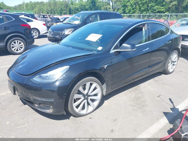 Tesla Model 3 Long Range/performance 2018 5YJ3E1EB3JF186702 Image 2