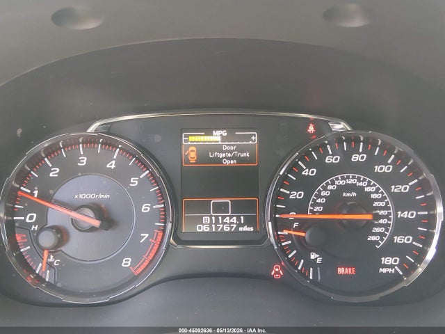 Продажа на аукционе авто 2020 Subaru Wrx Premium, vin: JF1VA1C68L9828778, номер лота: 45092636
