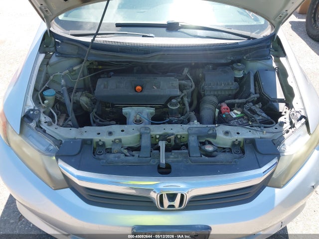 2012 Honda Civic Lx მანქანა იყიდება აუქციონზე, vin: 2HGFB2F54CH305019, აუქციონის ნომერი: 45092644