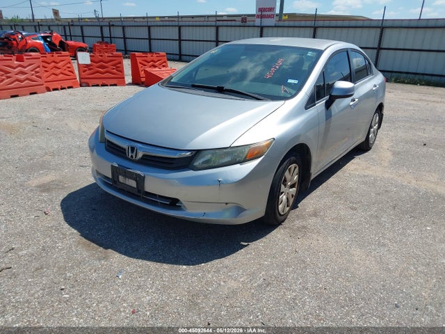 2012 Honda Civic Lx მანქანა იყიდება აუქციონზე, vin: 2HGFB2F54CH305019, აუქციონის ნომერი: 45092644
