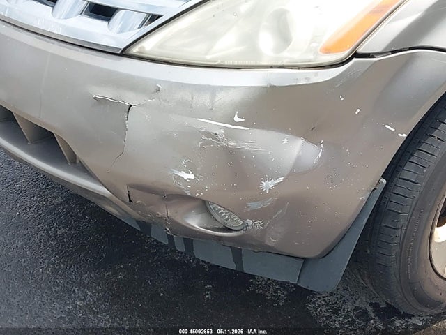 Продаж на аукціоні авто 2003 Nissan Murano Sl, vin: JN8AZ08W33W238370, номер лоту: 45092653
