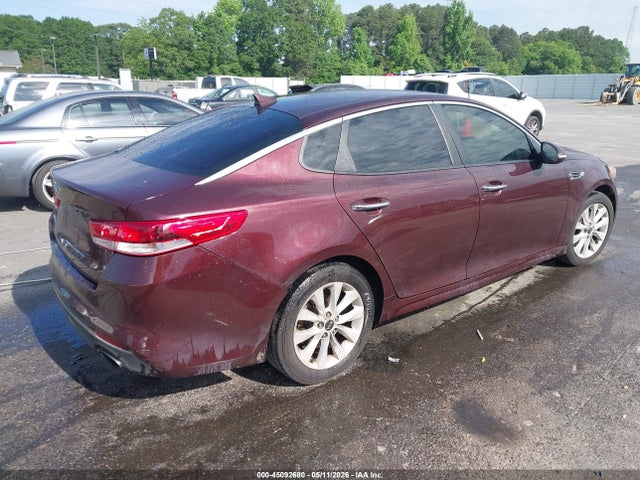 2016 Kia Optima Lx მანქანა იყიდება აუქციონზე, vin: 5XXGT4L37GG075886, აუქციონის ნომერი: 45092680