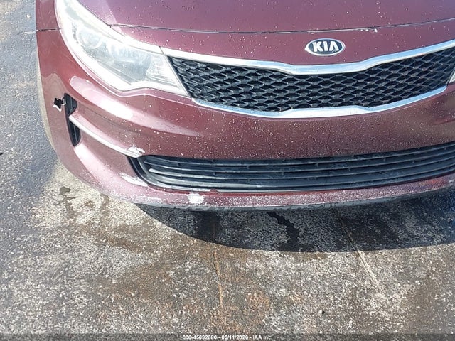 2016 Kia Optima Lx მანქანა იყიდება აუქციონზე, vin: 5XXGT4L37GG075886, აუქციონის ნომერი: 45092680