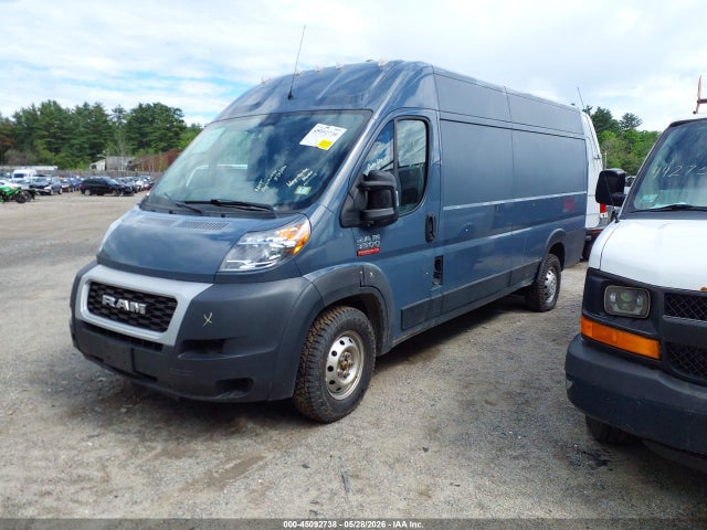 Aukcja sprzedaży 2019 Ram Promaster 3500 Cargo Van High Roof 159 Wb Ext, vin: 3C6URVJGXKE551795, numer aukcji: 45092738