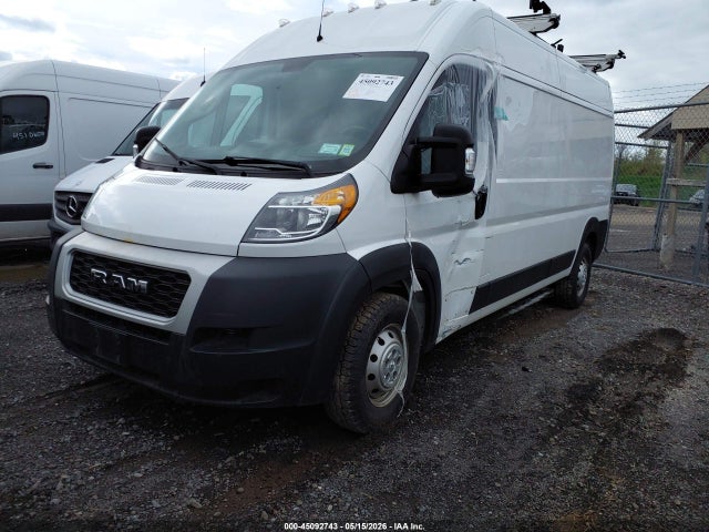 45092743 :رقم المزاد ، 3C6TRVDG1LE124191 vin ، 2020 Ram Promaster 2500 High Roof 159 Wb مزاد بيع