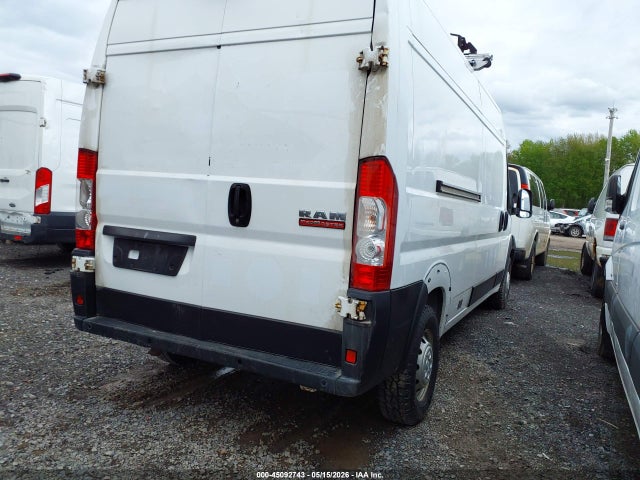 45092743 :رقم المزاد ، 3C6TRVDG1LE124191 vin ، 2020 Ram Promaster 2500 High Roof 159 Wb مزاد بيع