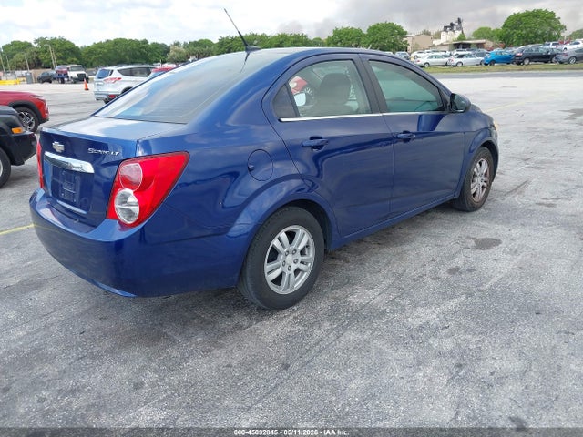Aukcja sprzedaży 2013 Chevrolet Sonic Lt Auto, vin: 1G1JC5SH4D4243748, numer aukcji: 45092845