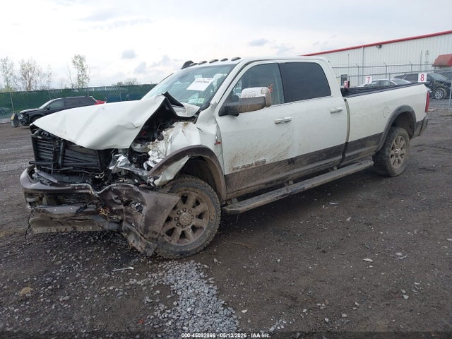 45092866 :رقم المزاد ، 3C63R3KL0LG201061 vin ، 2020 Ram 3500 Laramie Longhorn  4x4 8' Box مزاد بيع