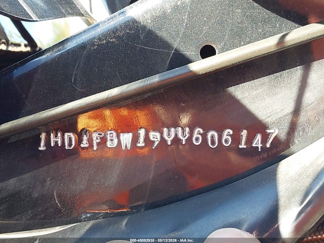 Продажа на аукционе авто 2000 Harley-davidson Flhri, vin: 1HD1FBW19YY606147, номер лота: 45092938