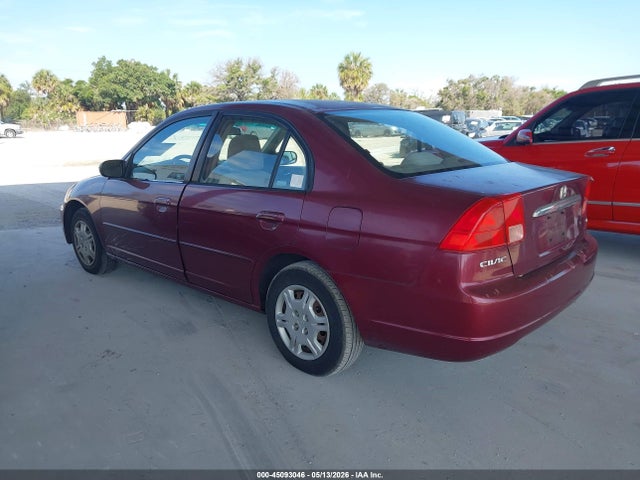 Aukcja sprzedaży 2002 Honda Civic Lx, vin: 2HGES16562H564700, numer aukcji: 45093046