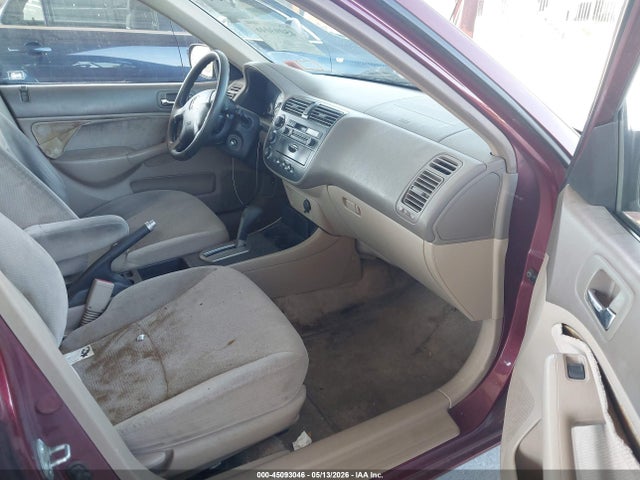Aukcja sprzedaży 2002 Honda Civic Lx, vin: 2HGES16562H564700, numer aukcji: 45093046